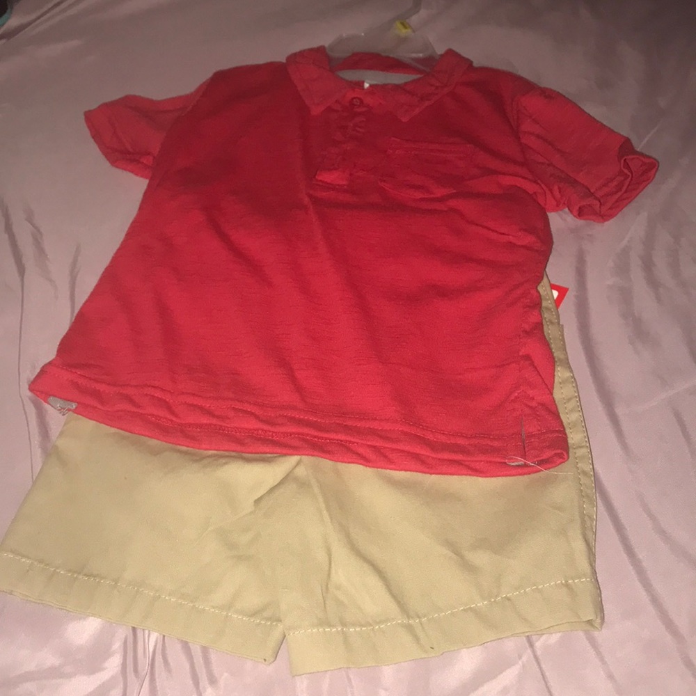 Boys shirt and top set